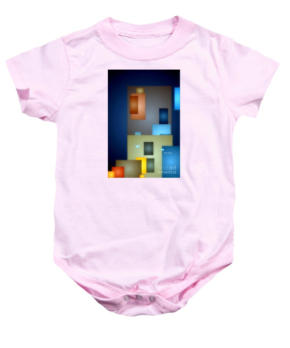 Baby Onesie - Geometric Abstract 0790