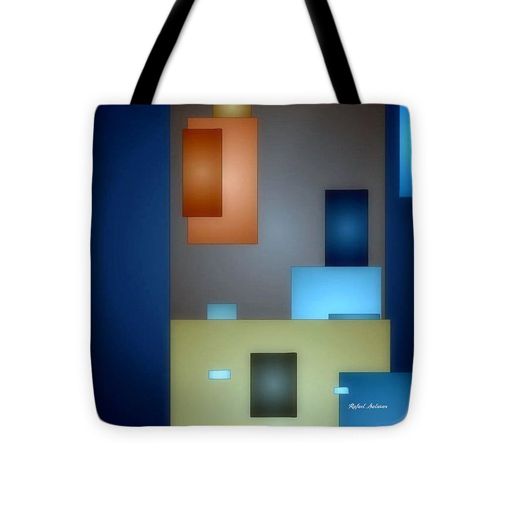 Tote Bag - Geometric Abstract 0790