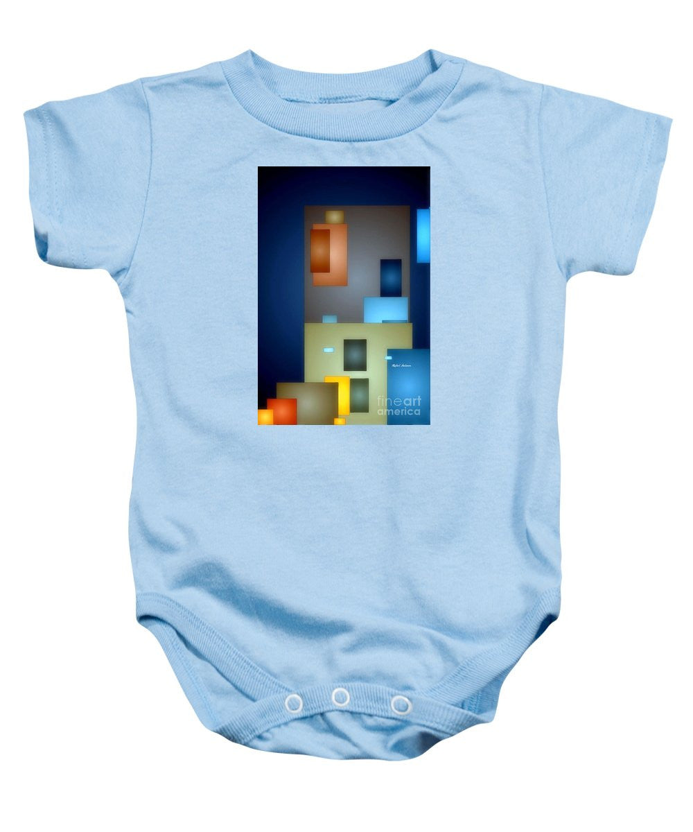 Baby Onesie - Geometric Abstract 0790