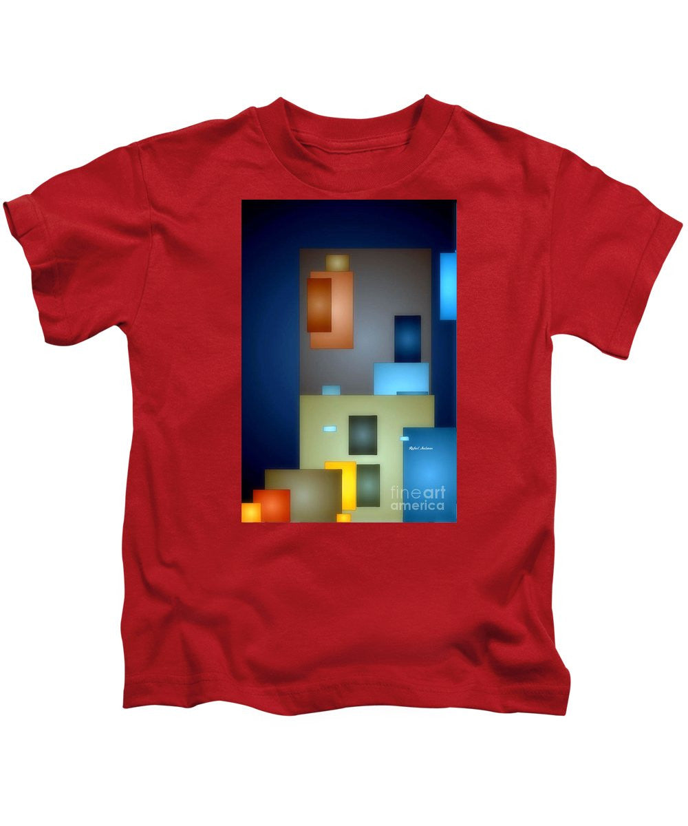 Kids T-Shirt - Geometric Abstract 0790