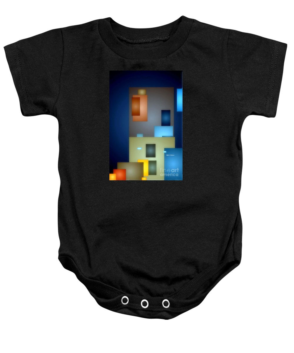 Baby Onesie - Geometric Abstract 0790