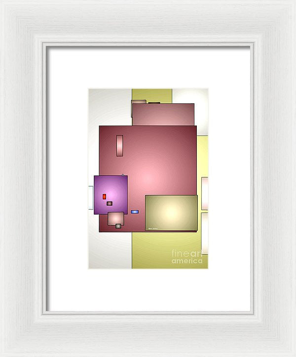 Framed Print - Geometric Abstract 0790_54