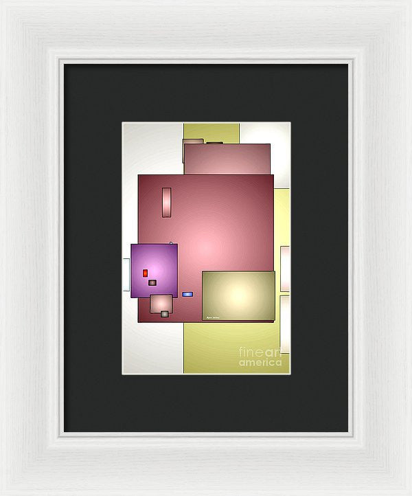 Framed Print - Geometric Abstract 0790_54