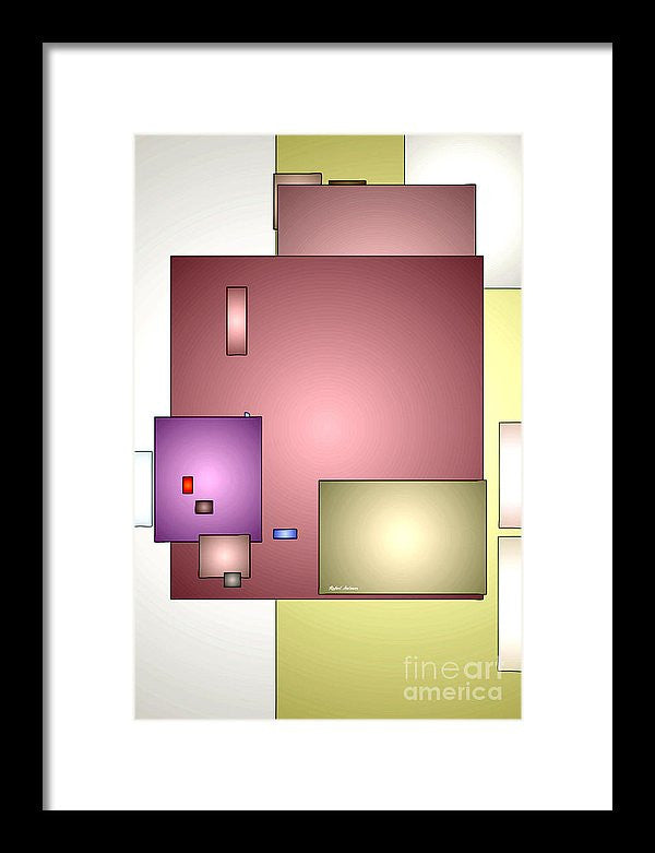 Framed Print - Geometric Abstract 0790_54