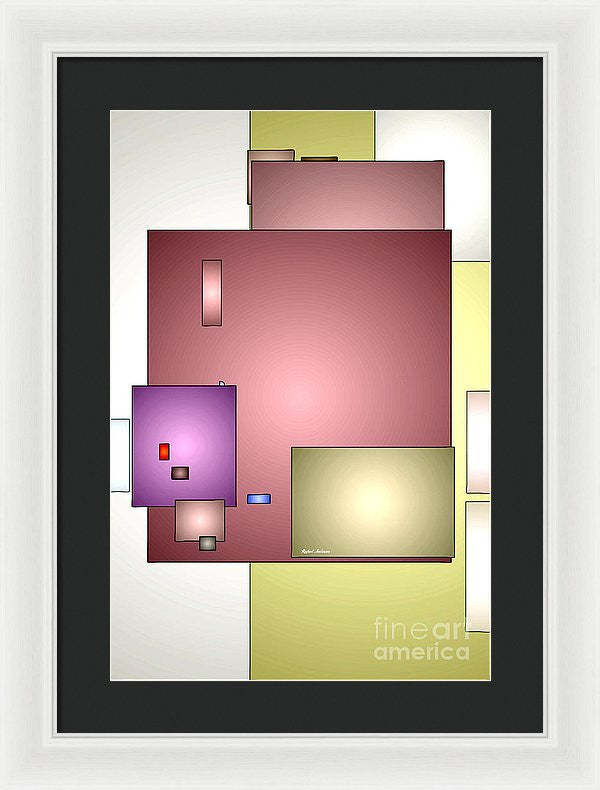 Framed Print - Geometric Abstract 0790_54