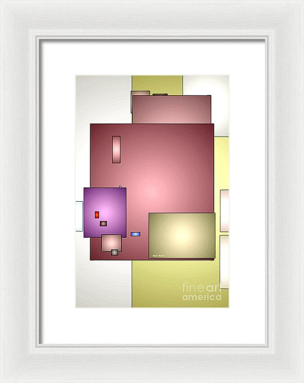 Framed Print - Geometric Abstract 0790_54