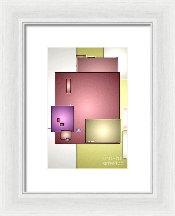 Framed Print - Geometric Abstract 0790_54