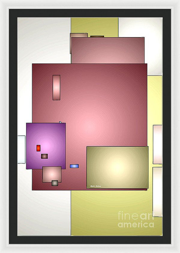 Framed Print - Geometric Abstract 0790_54