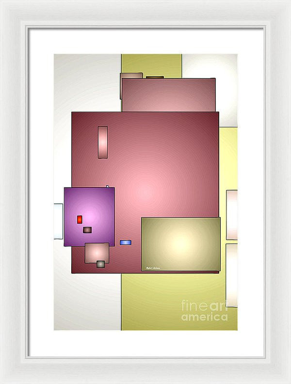 Framed Print - Geometric Abstract 0790_54