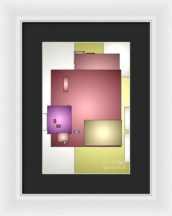 Framed Print - Geometric Abstract 0790_54