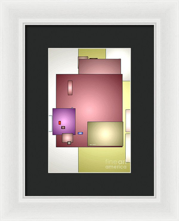 Framed Print - Geometric Abstract 0790_54