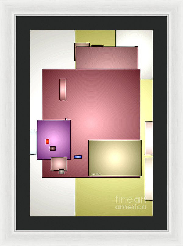 Framed Print - Geometric Abstract 0790_54