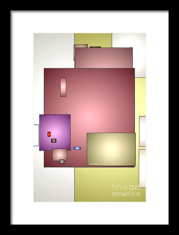 Framed Print - Geometric Abstract 0790_54