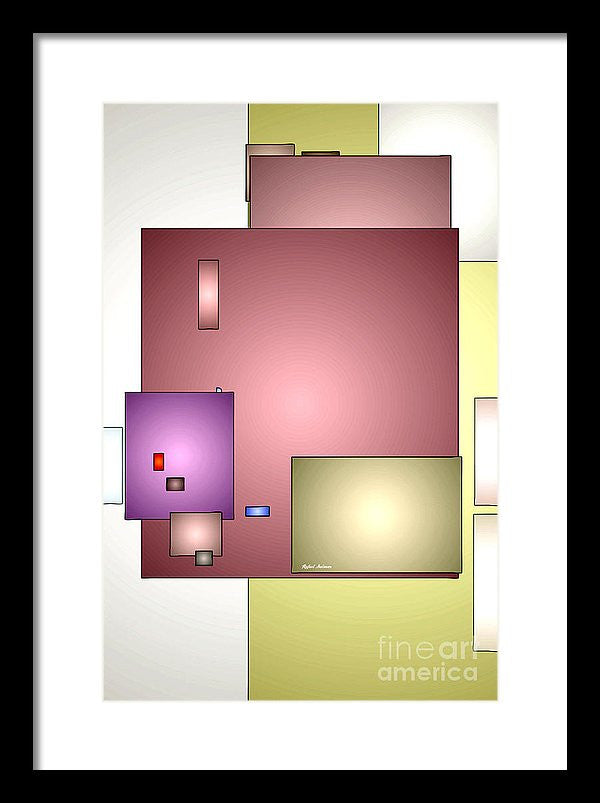 Framed Print - Geometric Abstract 0790_54