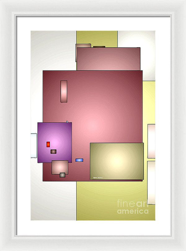 Framed Print - Geometric Abstract 0790_54