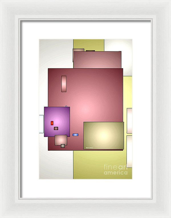 Framed Print - Geometric Abstract 0790_54