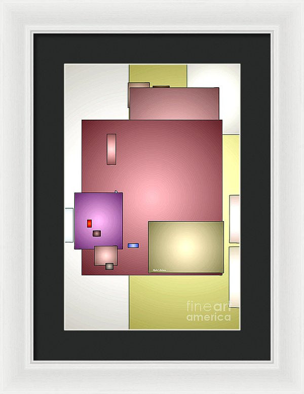 Framed Print - Geometric Abstract 0790_54