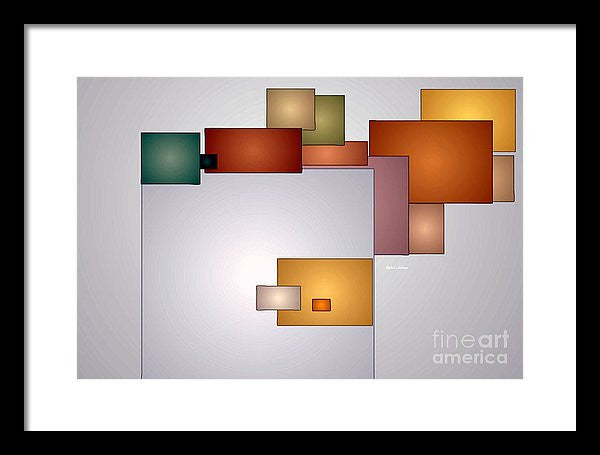 Framed Print - Geometric Abstract