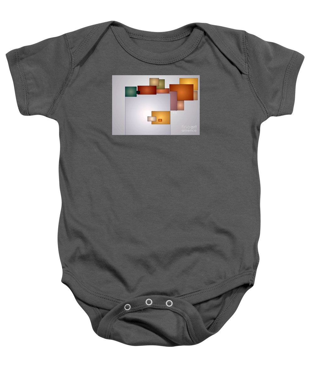 Baby Onesie - Geometric Abstract