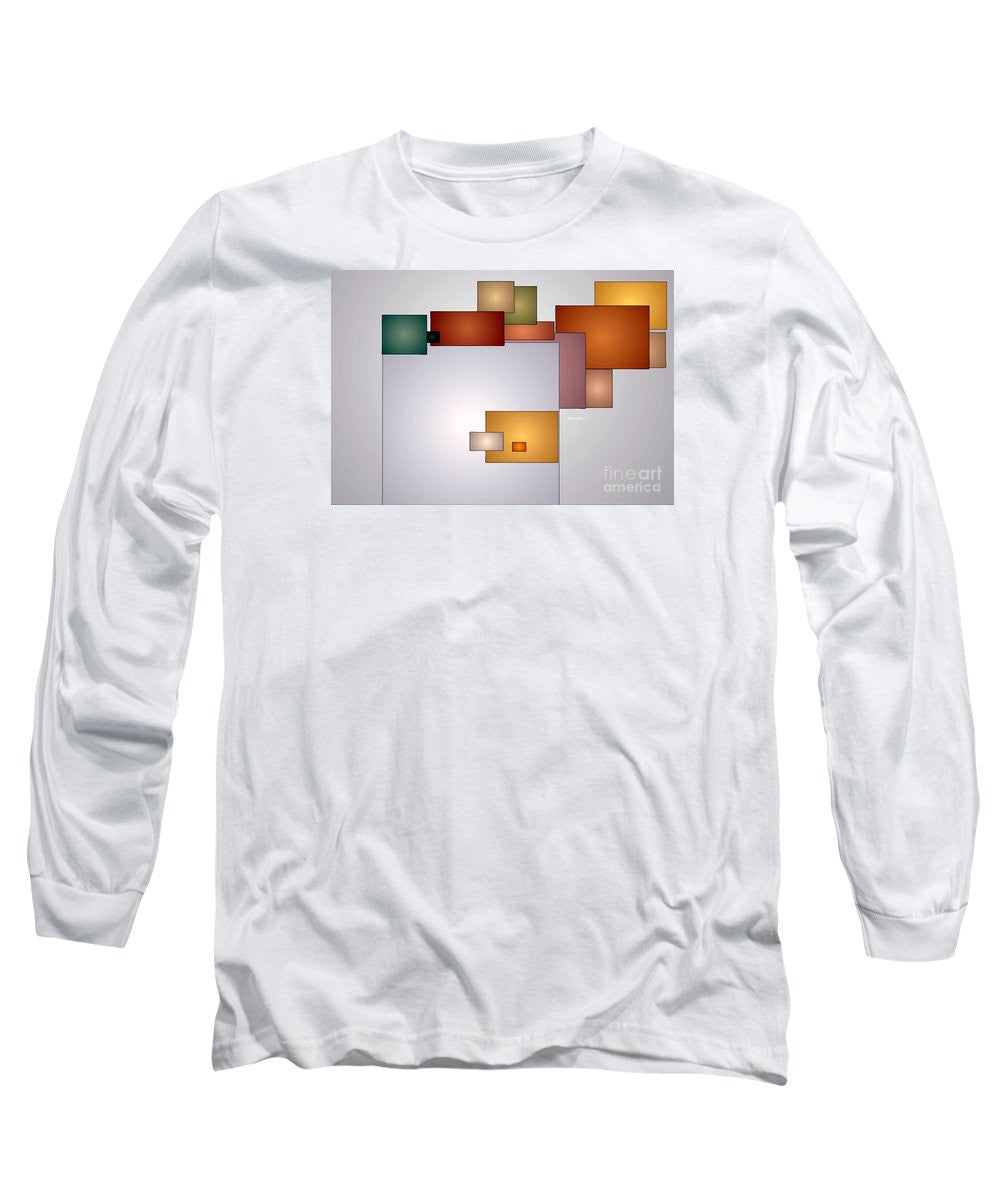 Long Sleeve T-Shirt - Geometric Abstract