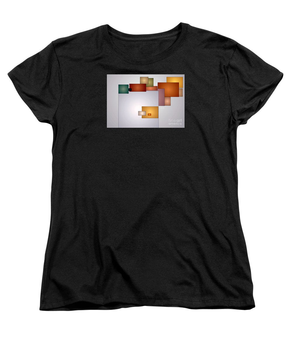 Women's T-Shirt (Standard Cut) - Geometric Abstract