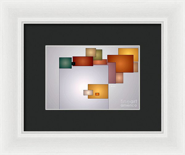 Framed Print - Geometric Abstract