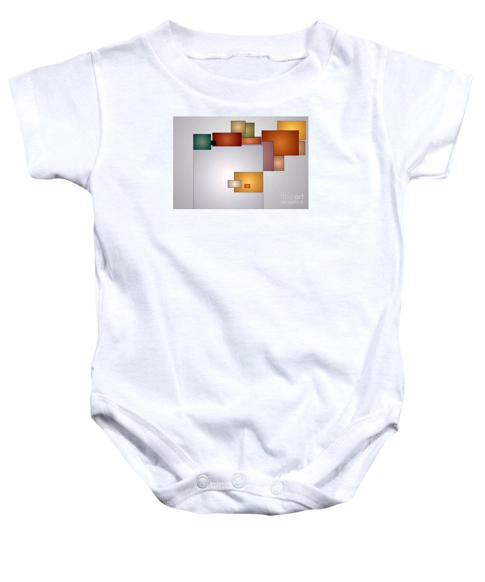 Baby Onesie - Geometric Abstract