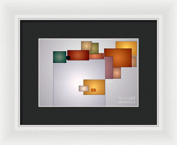 Framed Print - Geometric Abstract