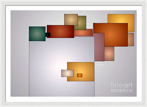 Framed Print - Geometric Abstract