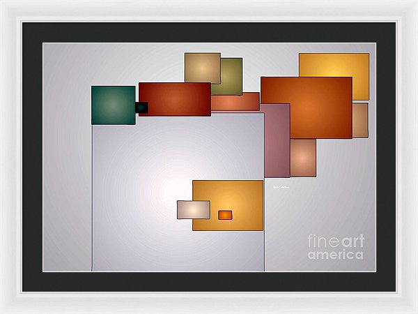 Framed Print - Geometric Abstract