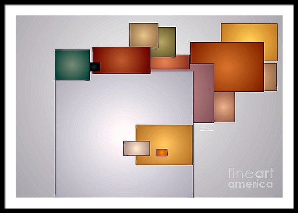 Framed Print - Geometric Abstract