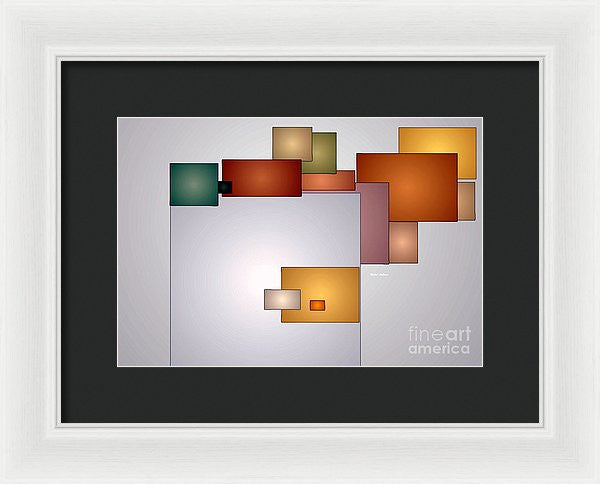 Framed Print - Geometric Abstract