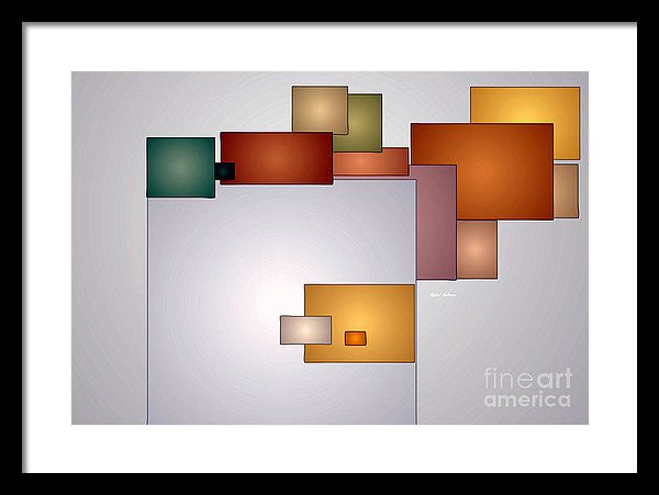 Framed Print - Geometric Abstract