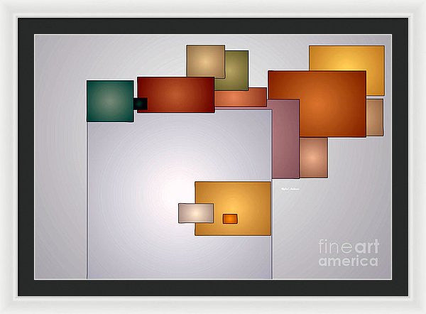 Framed Print - Geometric Abstract