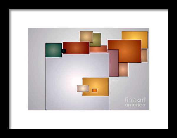 Framed Print - Geometric Abstract