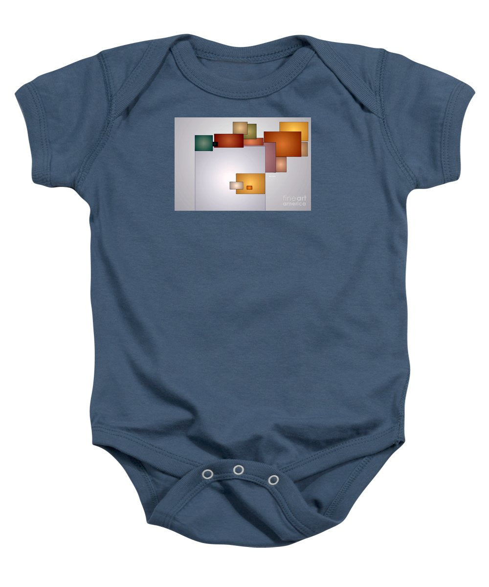 Baby Onesie - Geometric Abstract