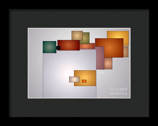 Framed Print - Geometric Abstract