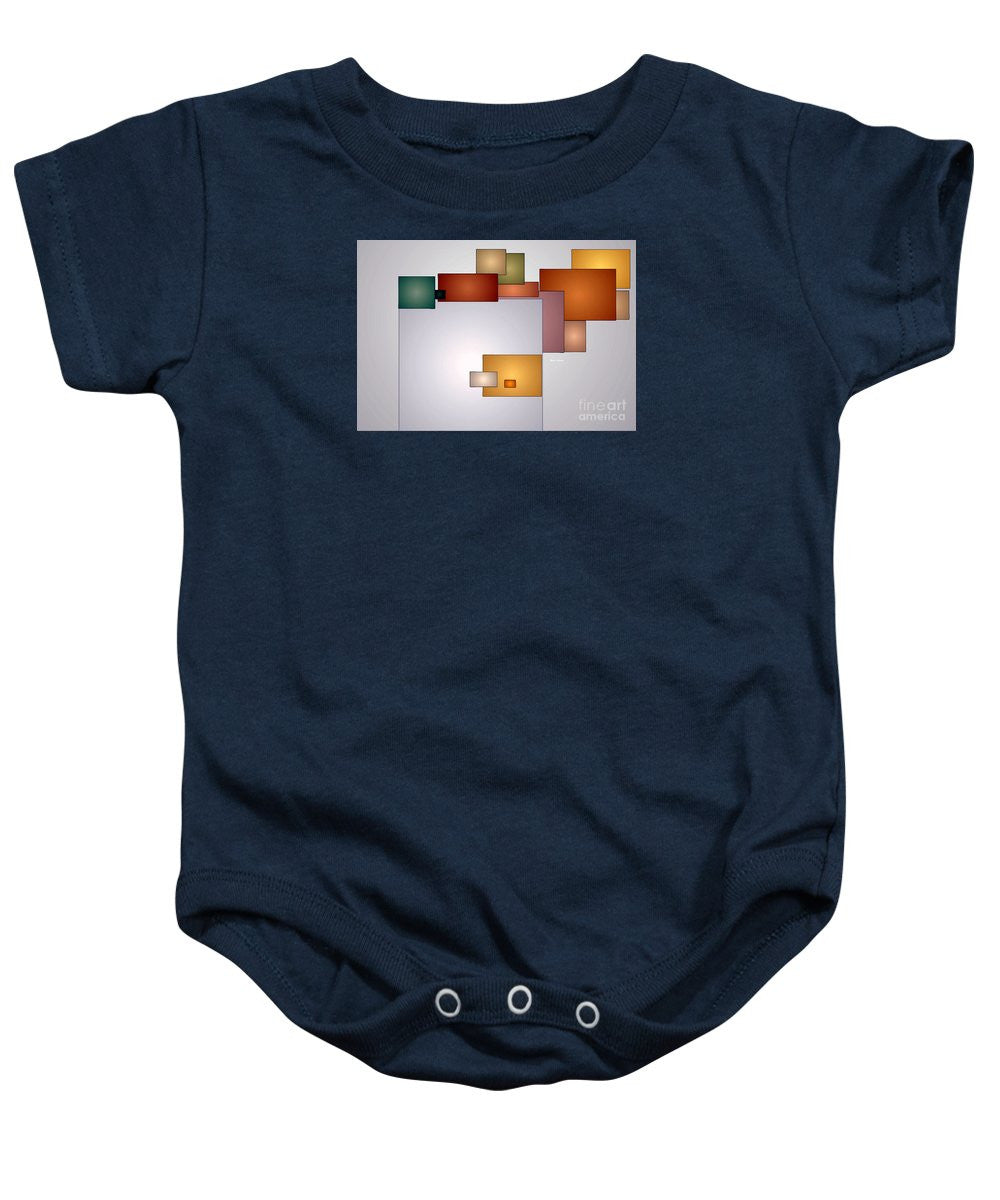 Baby Onesie - Geometric Abstract