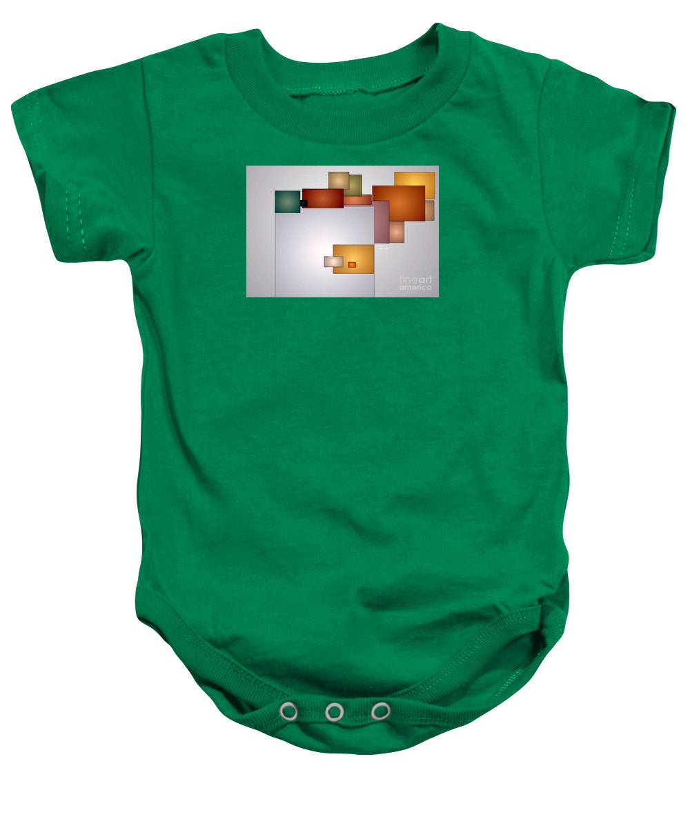 Baby Onesie - Geometric Abstract