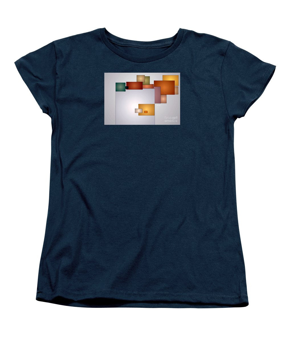 Women's T-Shirt (Standard Cut) - Geometric Abstract