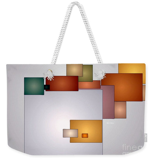 Weekender Tote Bag - Geometric Abstract