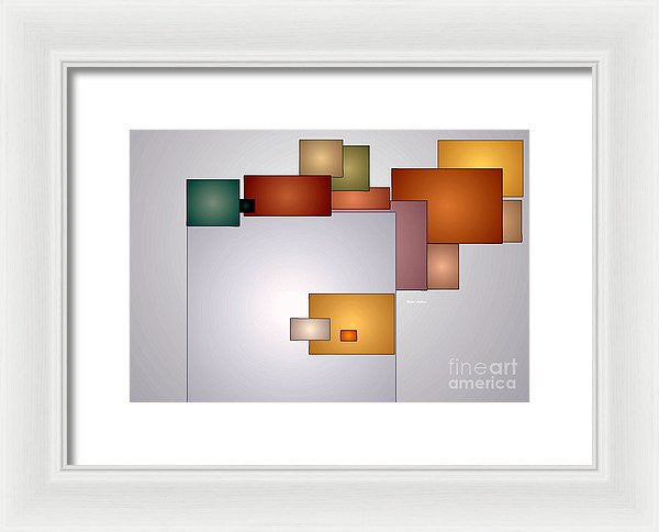 Framed Print - Geometric Abstract