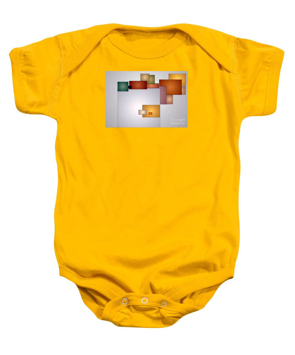 Baby Onesie - Geometric Abstract