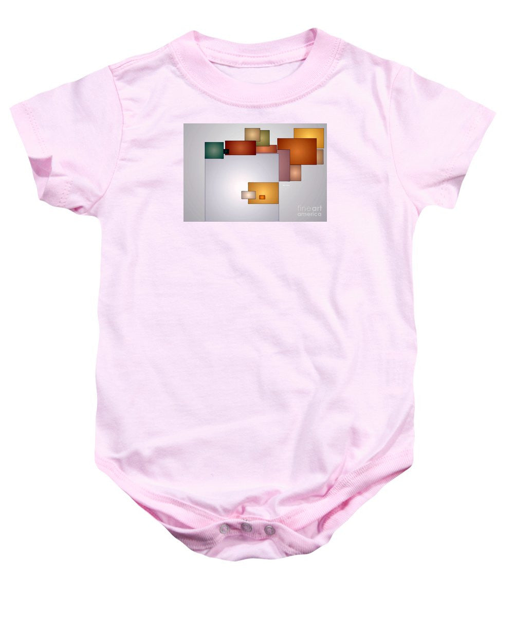 Baby Onesie - Geometric Abstract