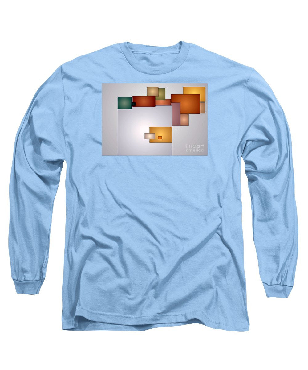 Long Sleeve T-Shirt - Geometric Abstract