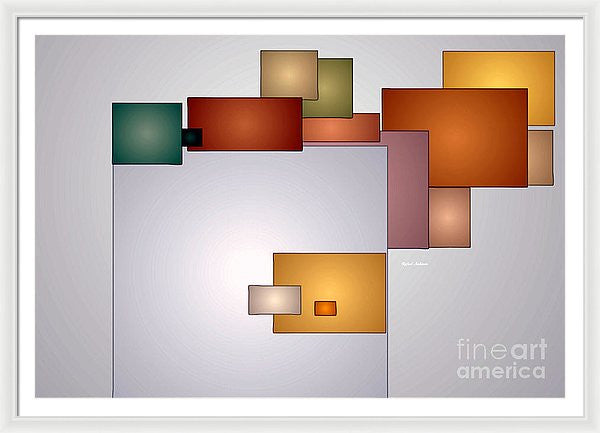 Framed Print - Geometric Abstract