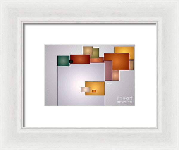 Framed Print - Geometric Abstract