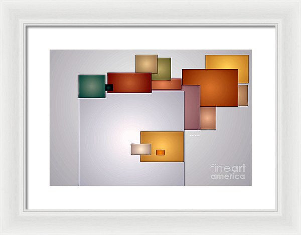 Framed Print - Geometric Abstract