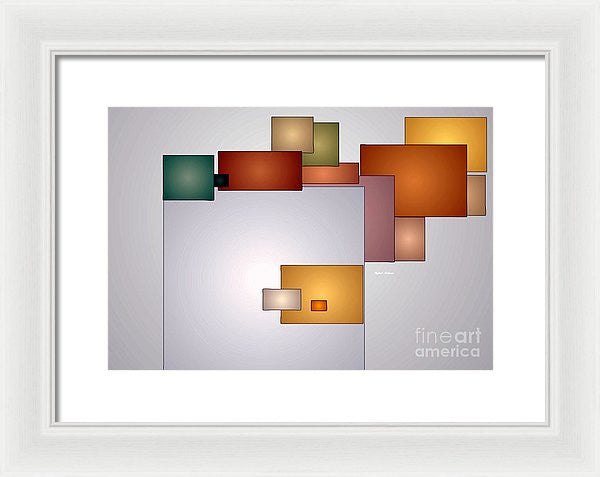 Framed Print - Geometric Abstract