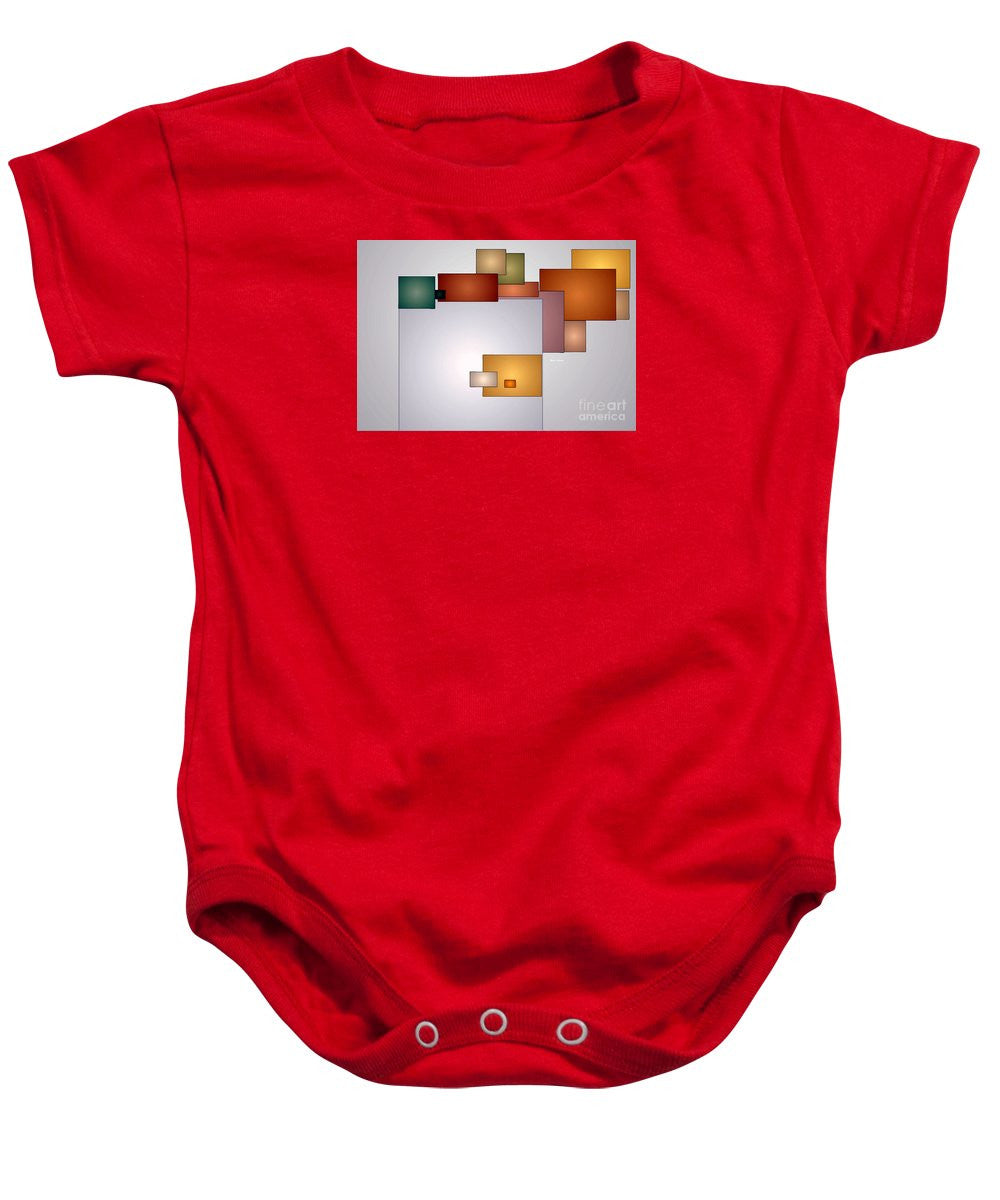 Baby Onesie - Geometric Abstract